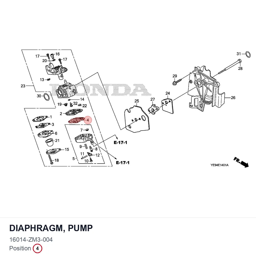 DIAPHRAGM, PUMP