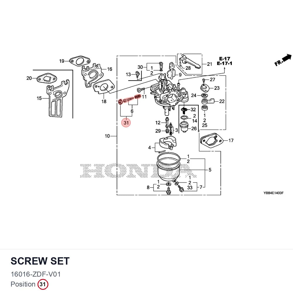 SCREW SET