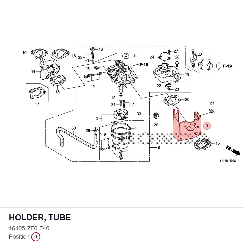 HOLDER, TUBE