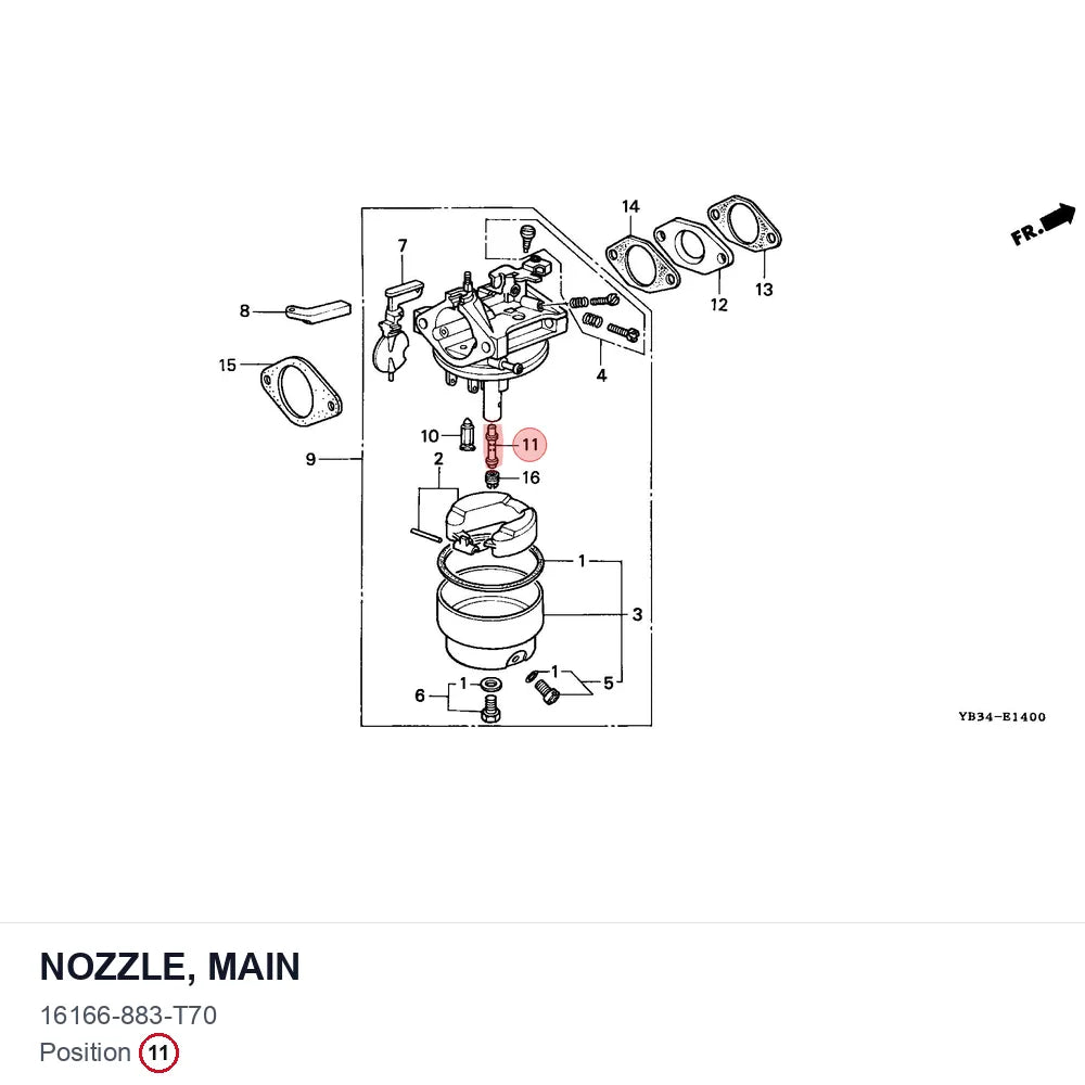 NOZZLE, MAIN