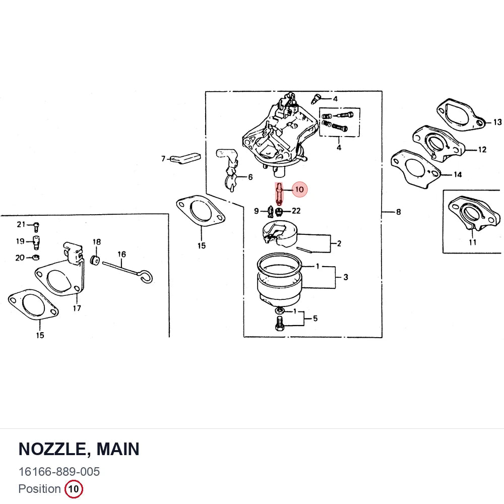 NOZZLE, MAIN