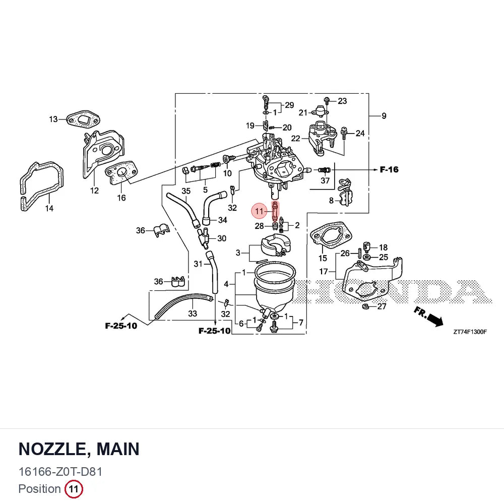 NOZZLE, MAIN