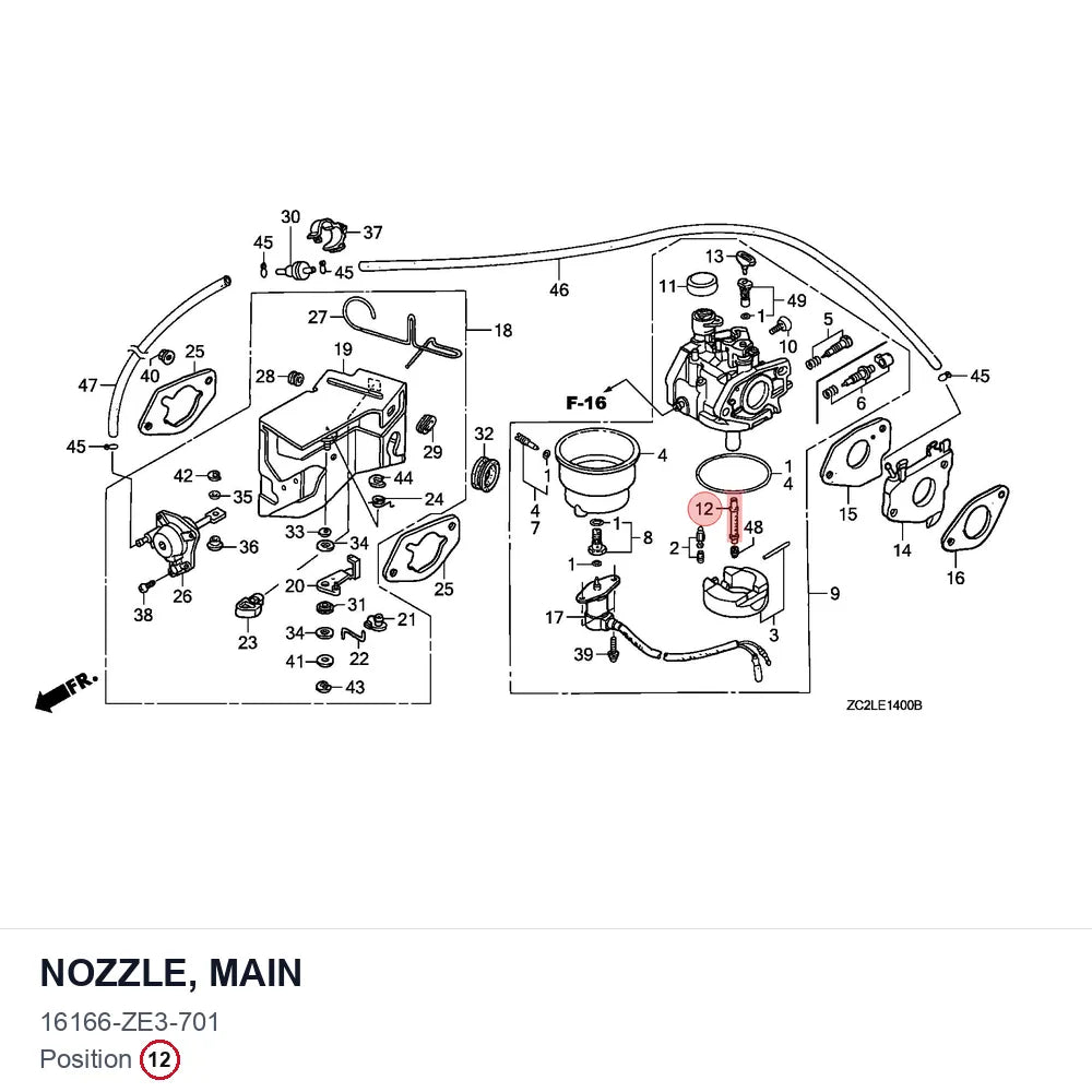 NOZZLE, MAIN