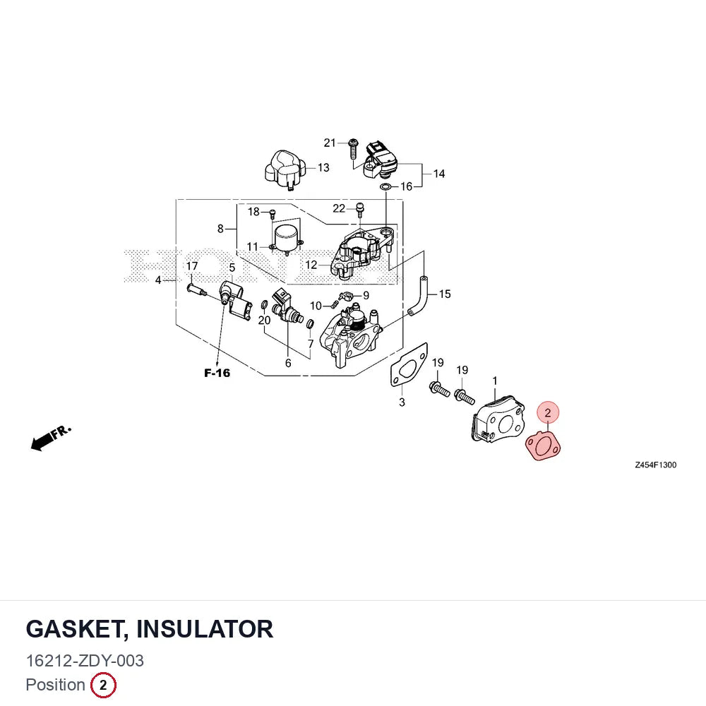GASKET, INSULATOR