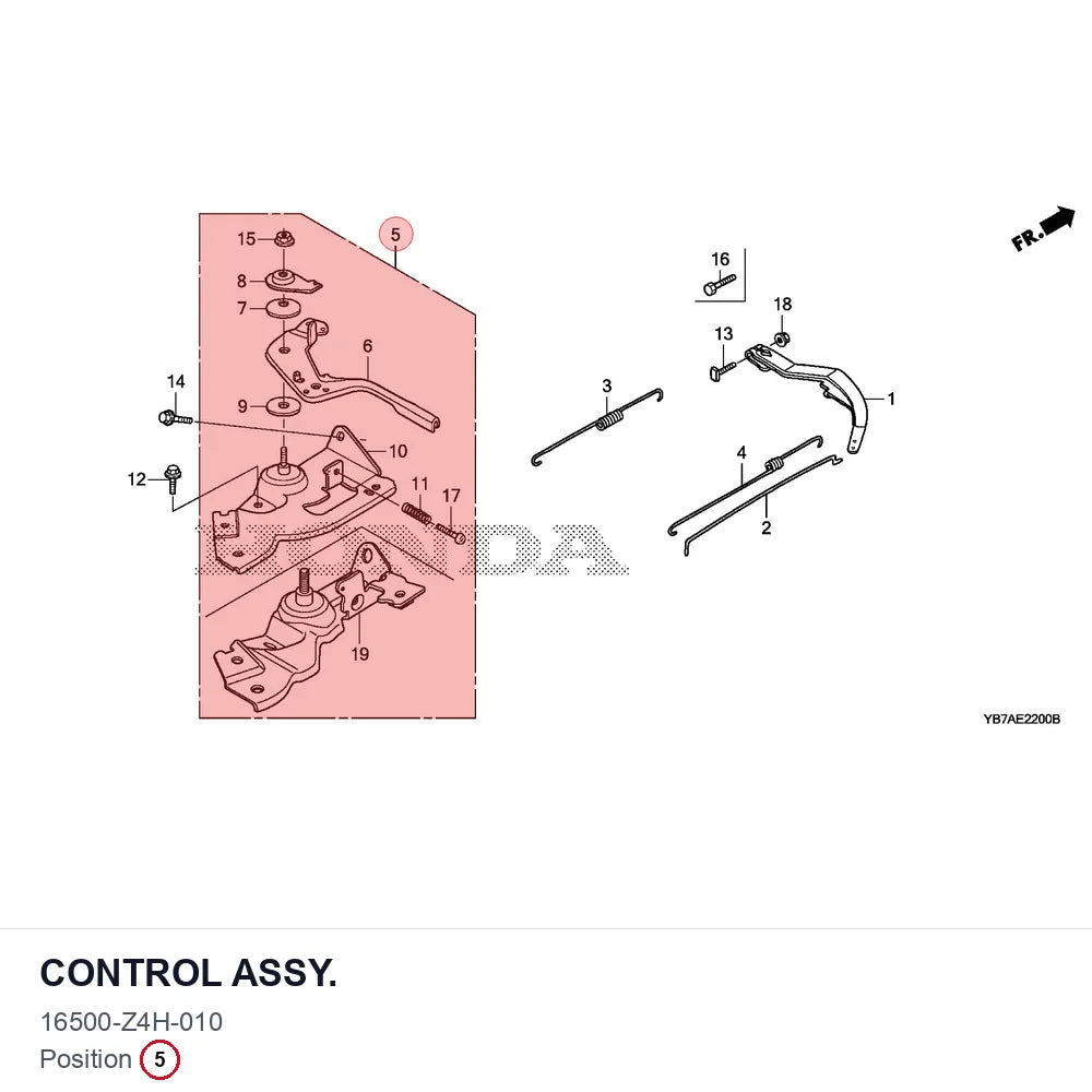 CONTROL ASSY.