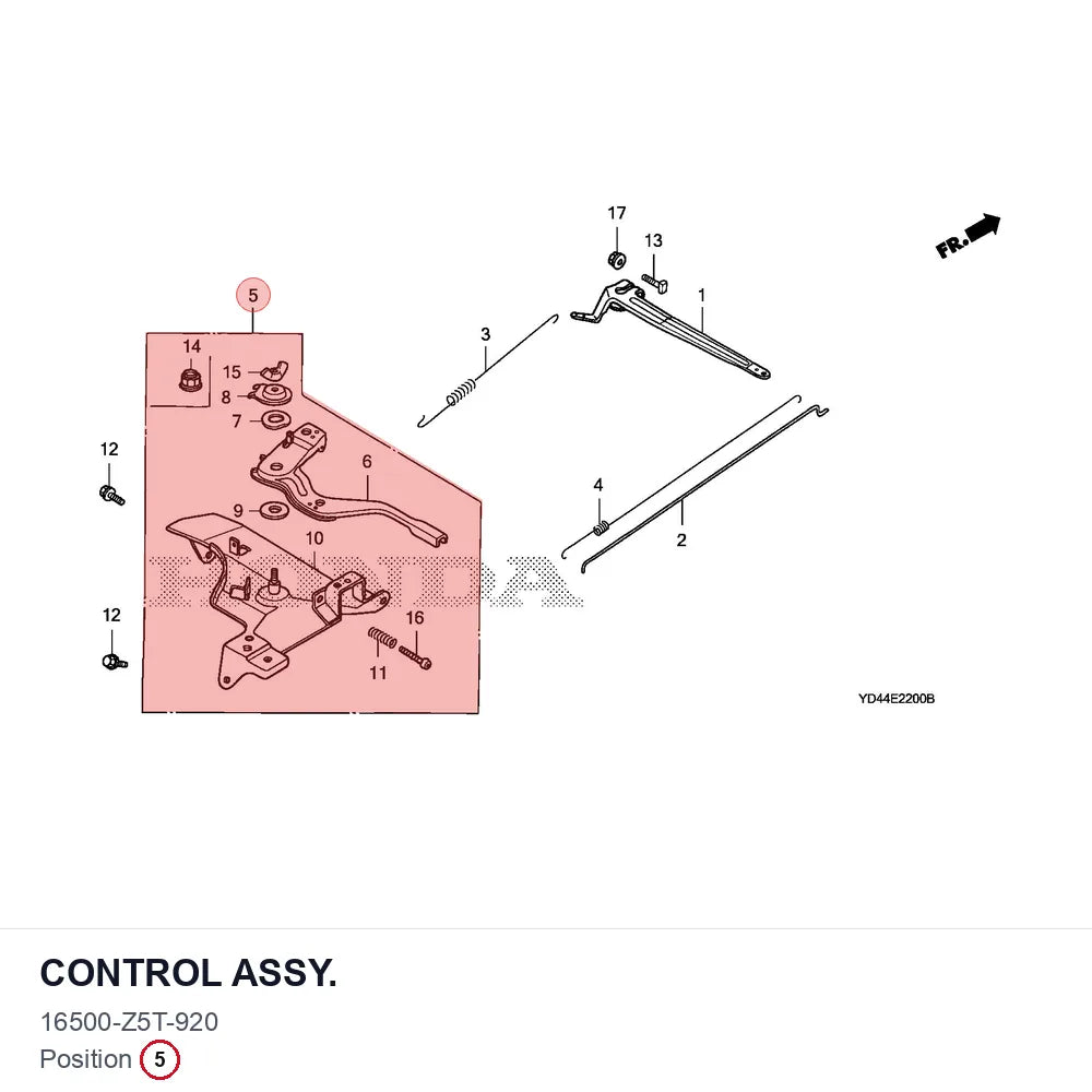 CONTROL ASSY.