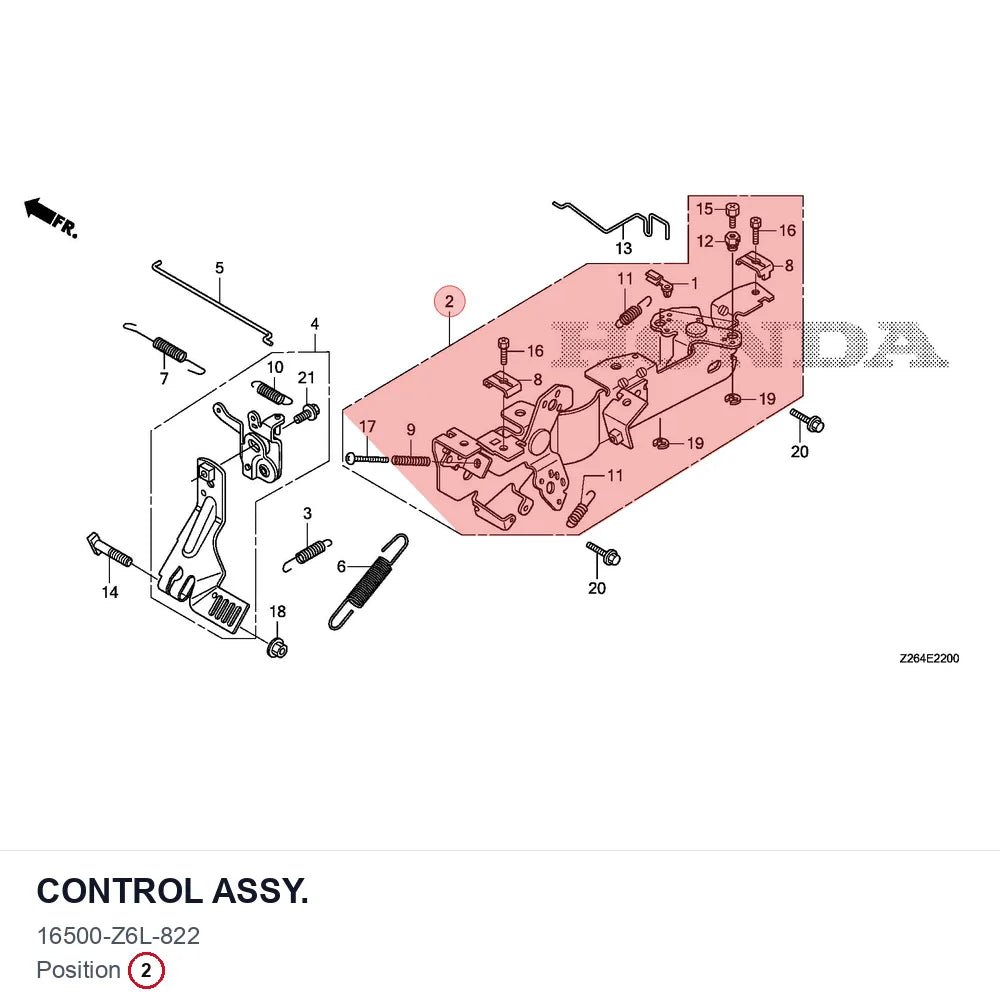 CONTROL ASSY.