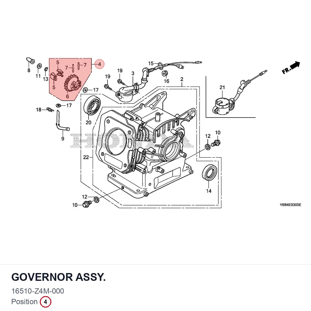 GOVERNOR ASSY.