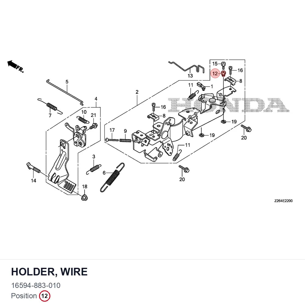 HOLDER, WIRE
