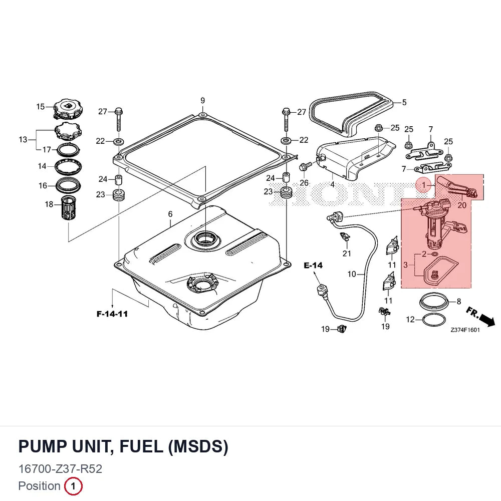 PUMP UNIT, FUEL (MSDS)