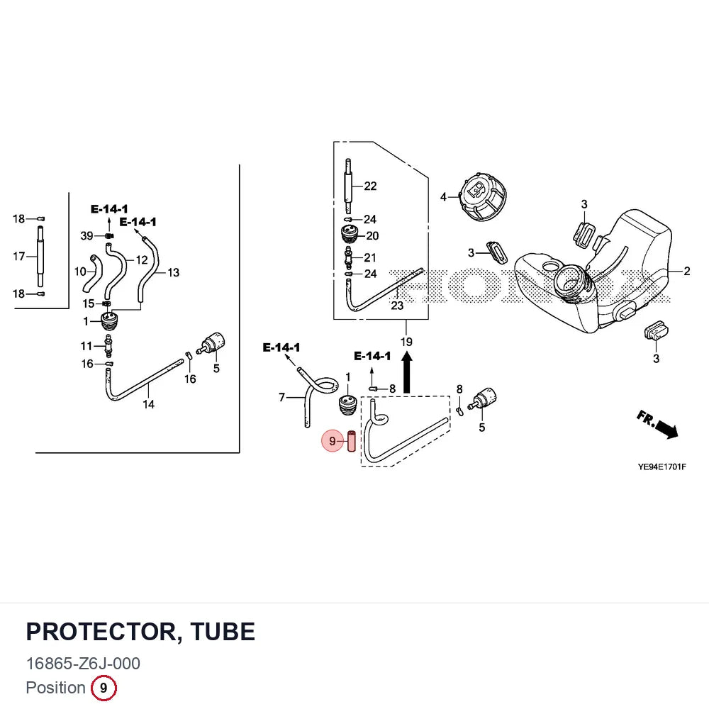 PROTECTOR, TUBE