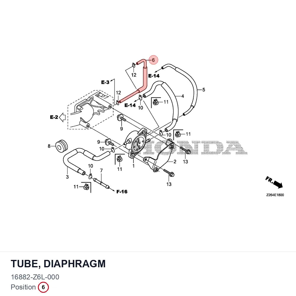 TUBE, DIAPHRAGM