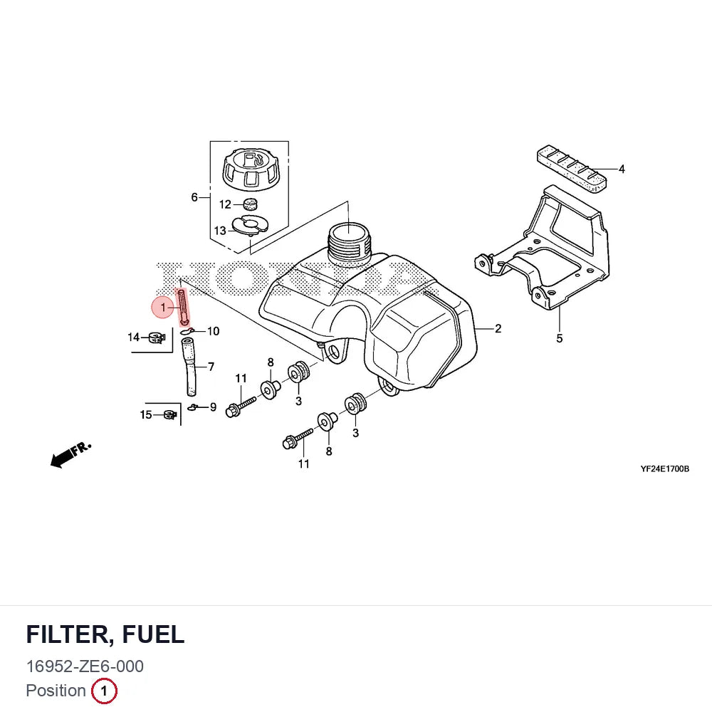 FILTER, FUEL