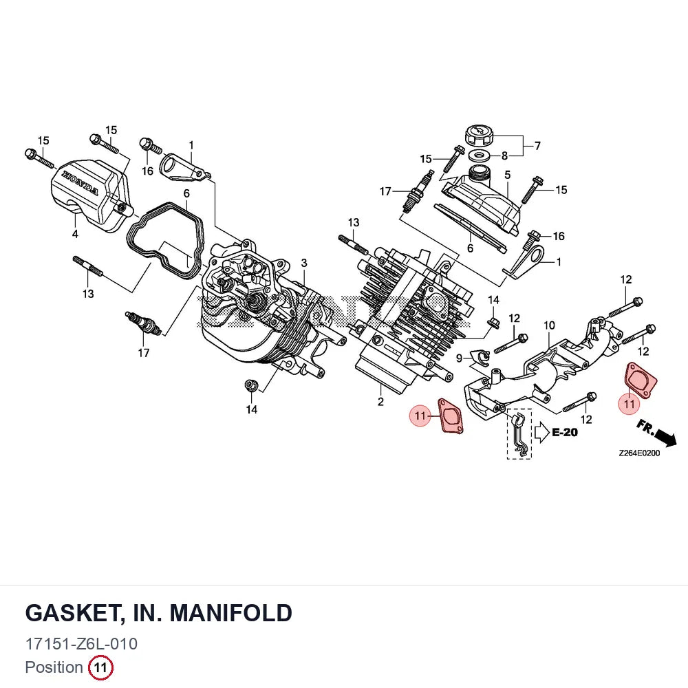 GASKET, IN. MANIFOLD