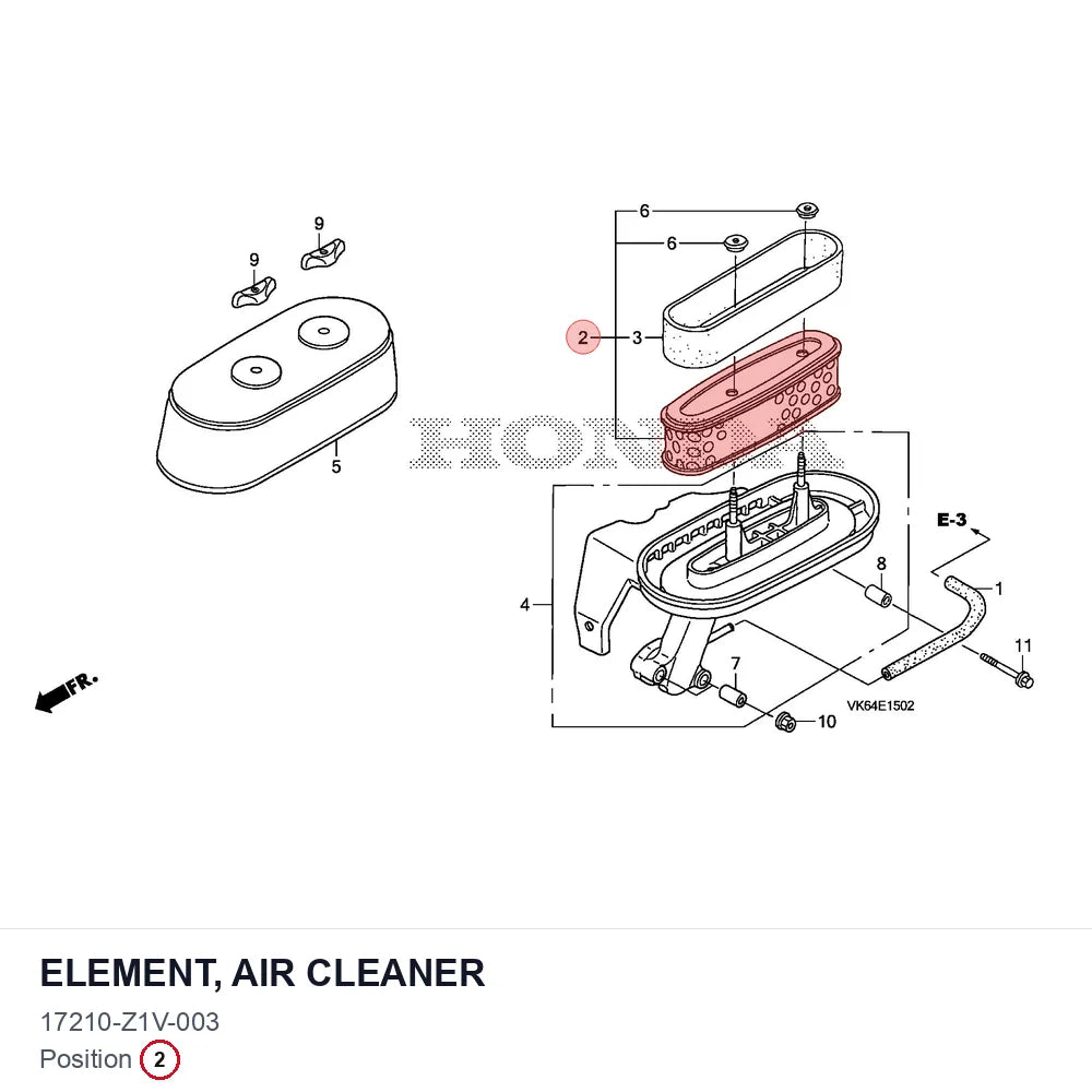 ELEMENT, AIR CLEANER