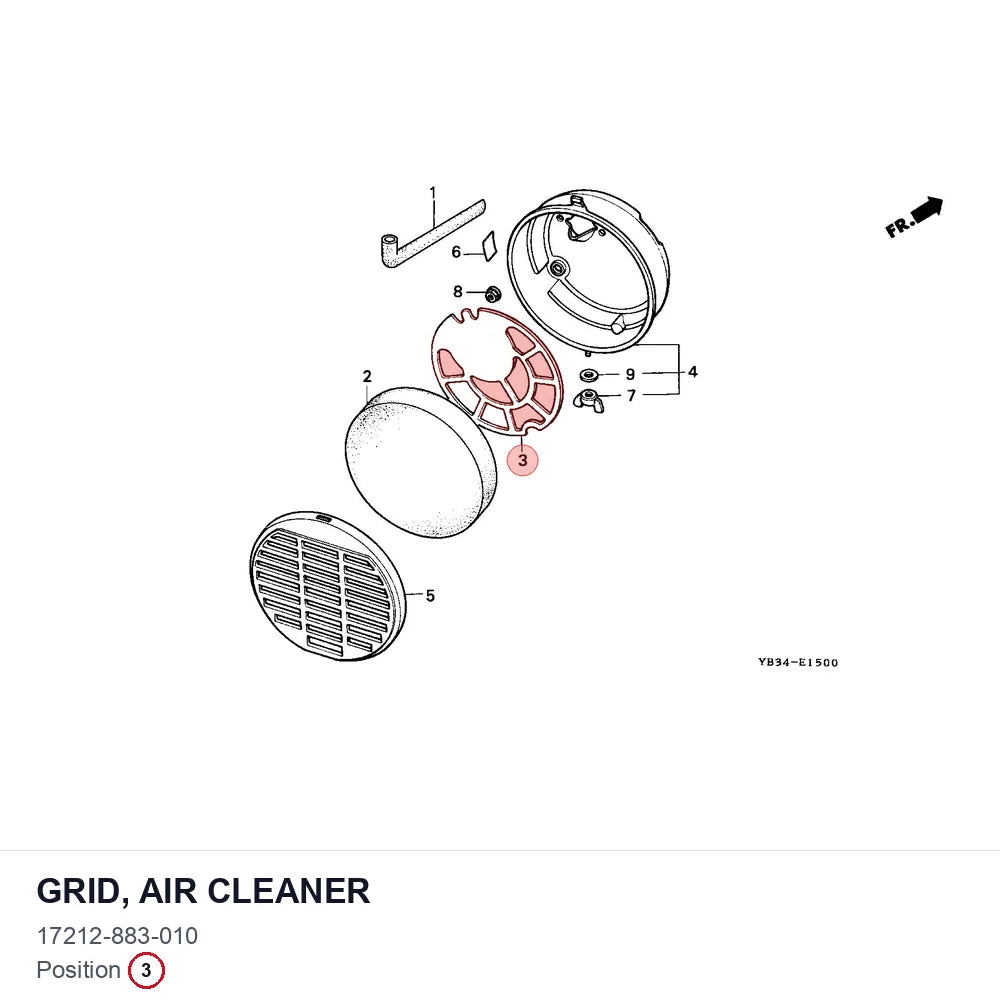 GRID, AIR CLEANER