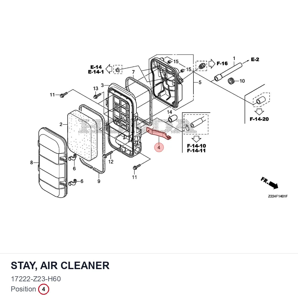 STAY, AIR CLEANER