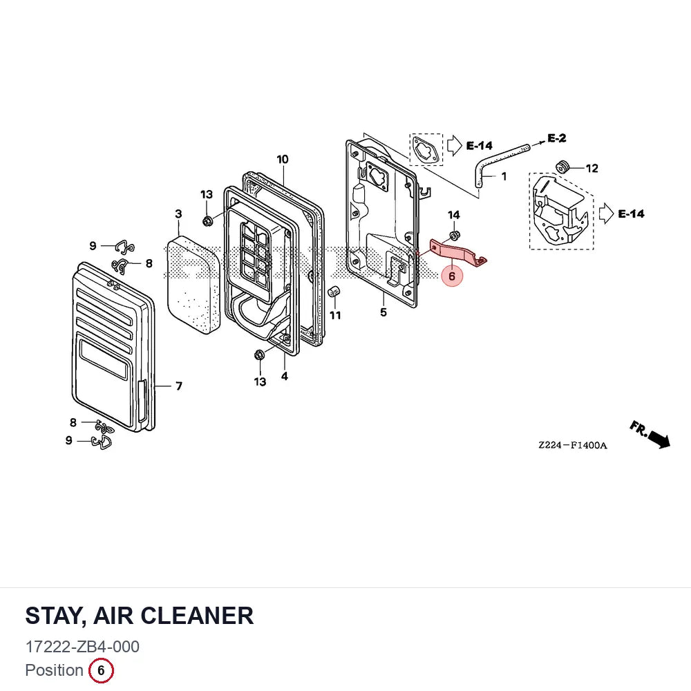 STAY, AIR CLEANER