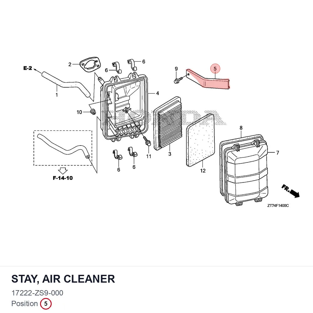 STAY, AIR CLEANER
