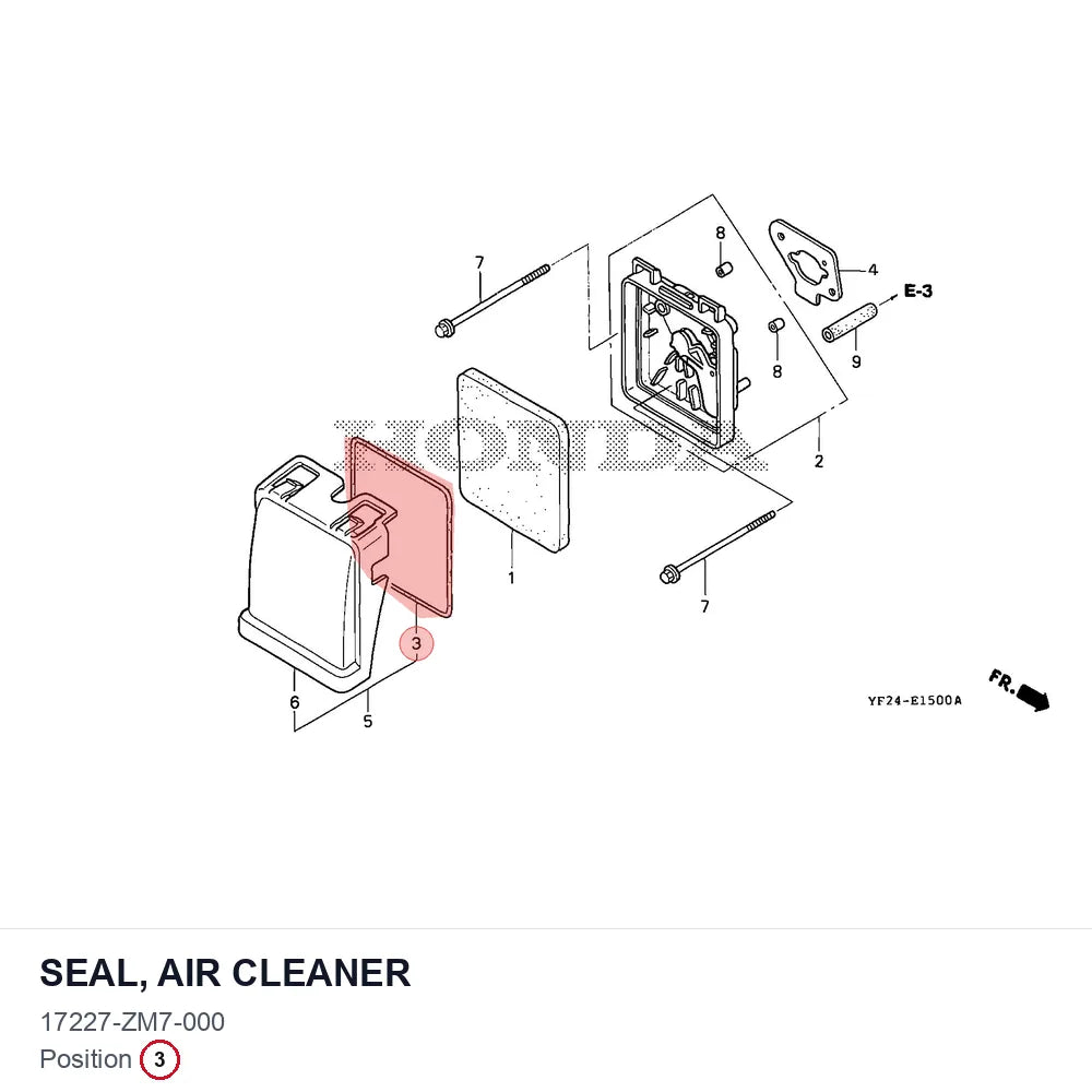 SEAL, AIR CLEANER