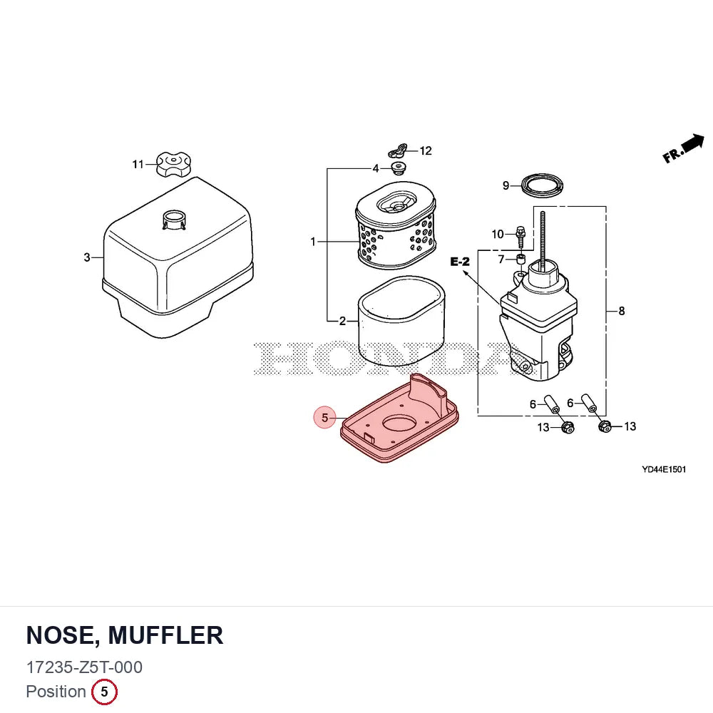 NOSE, MUFFLER