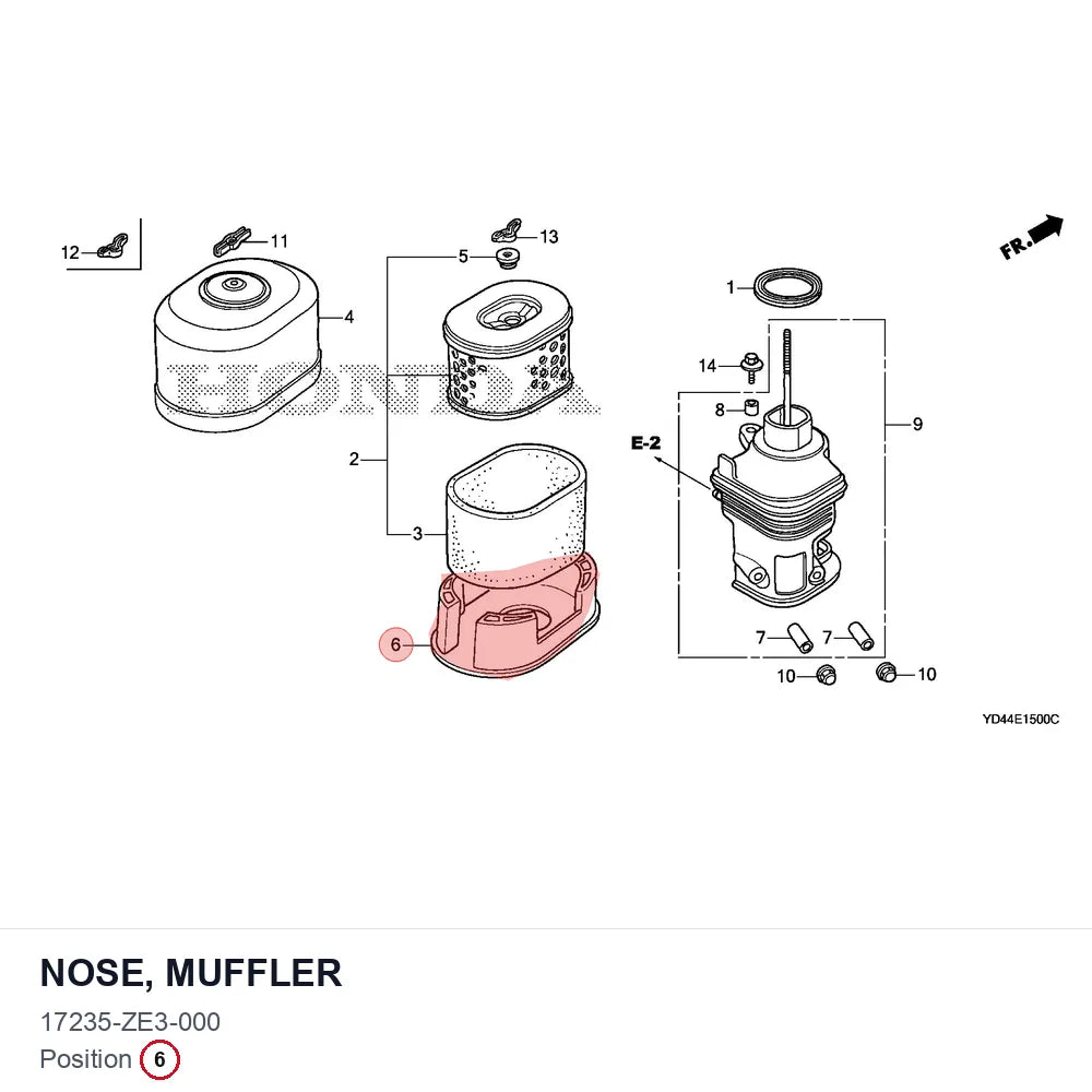 NOSE, MUFFLER