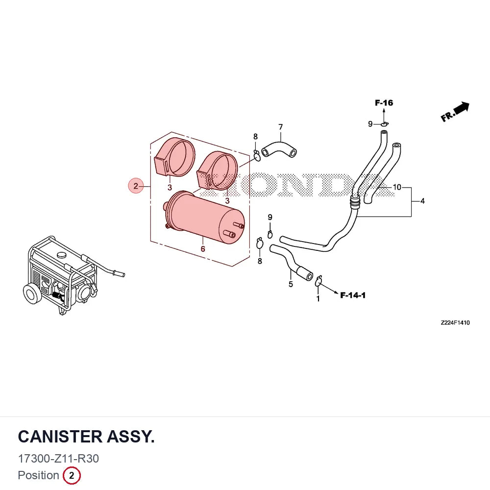 CANISTER ASSY.