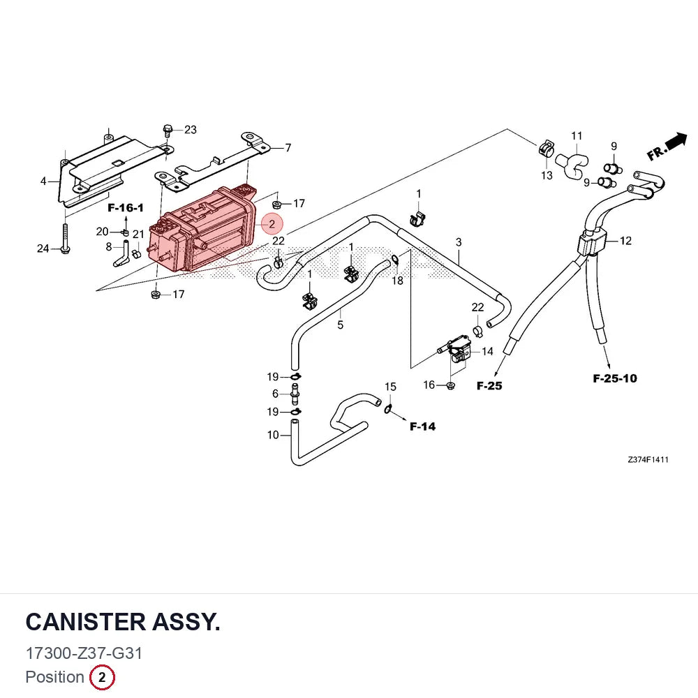 CANISTER ASSY.