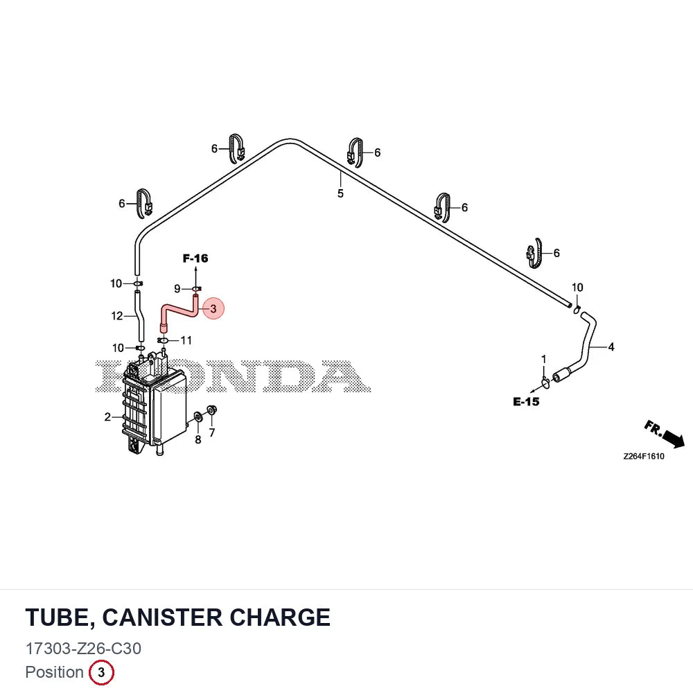TUBE, CANISTER CHARGE