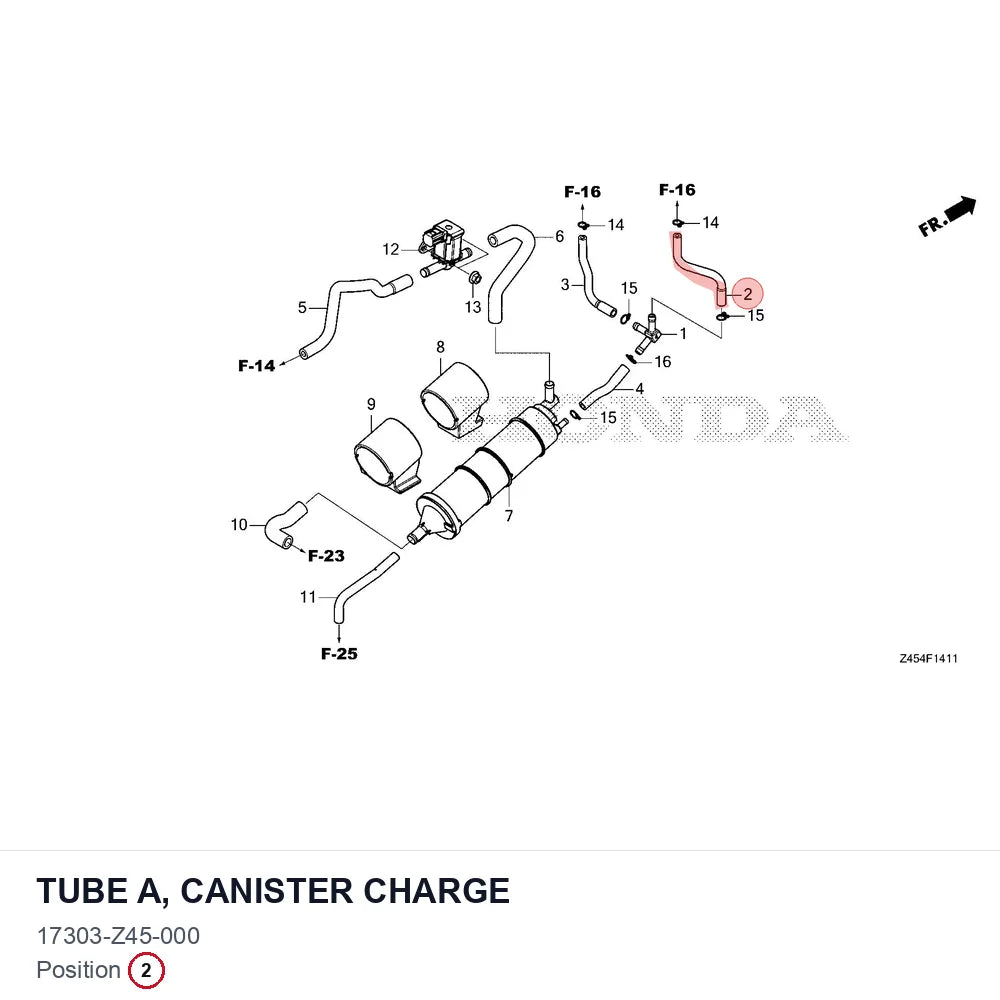 TUBE A, CANISTER CHARGE