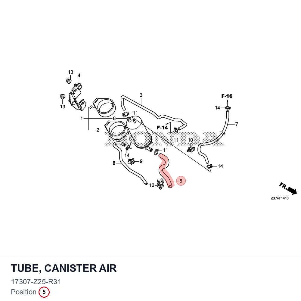 TUBE, CANISTER AIR