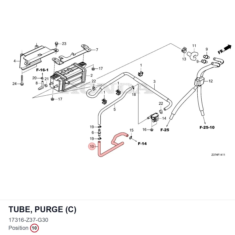 TUBE, PURGE (C)
