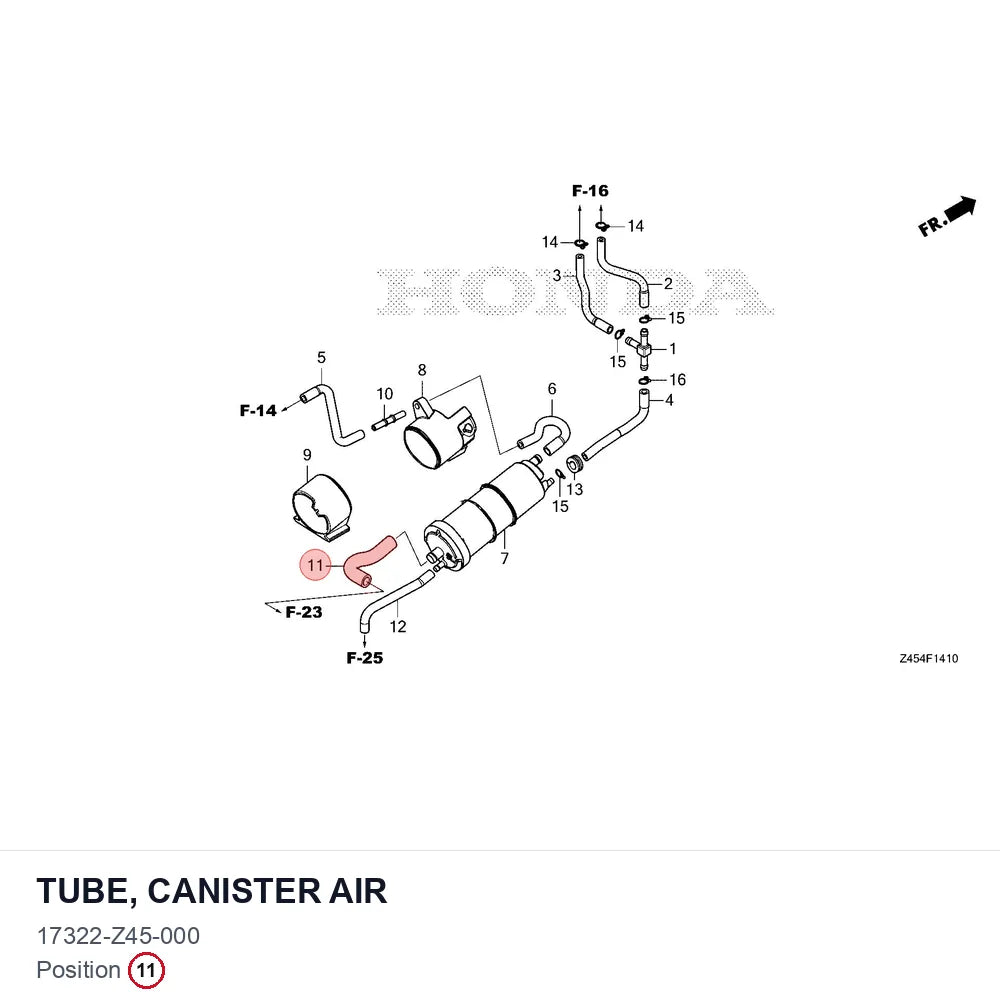 TUBE, CANISTER AIR