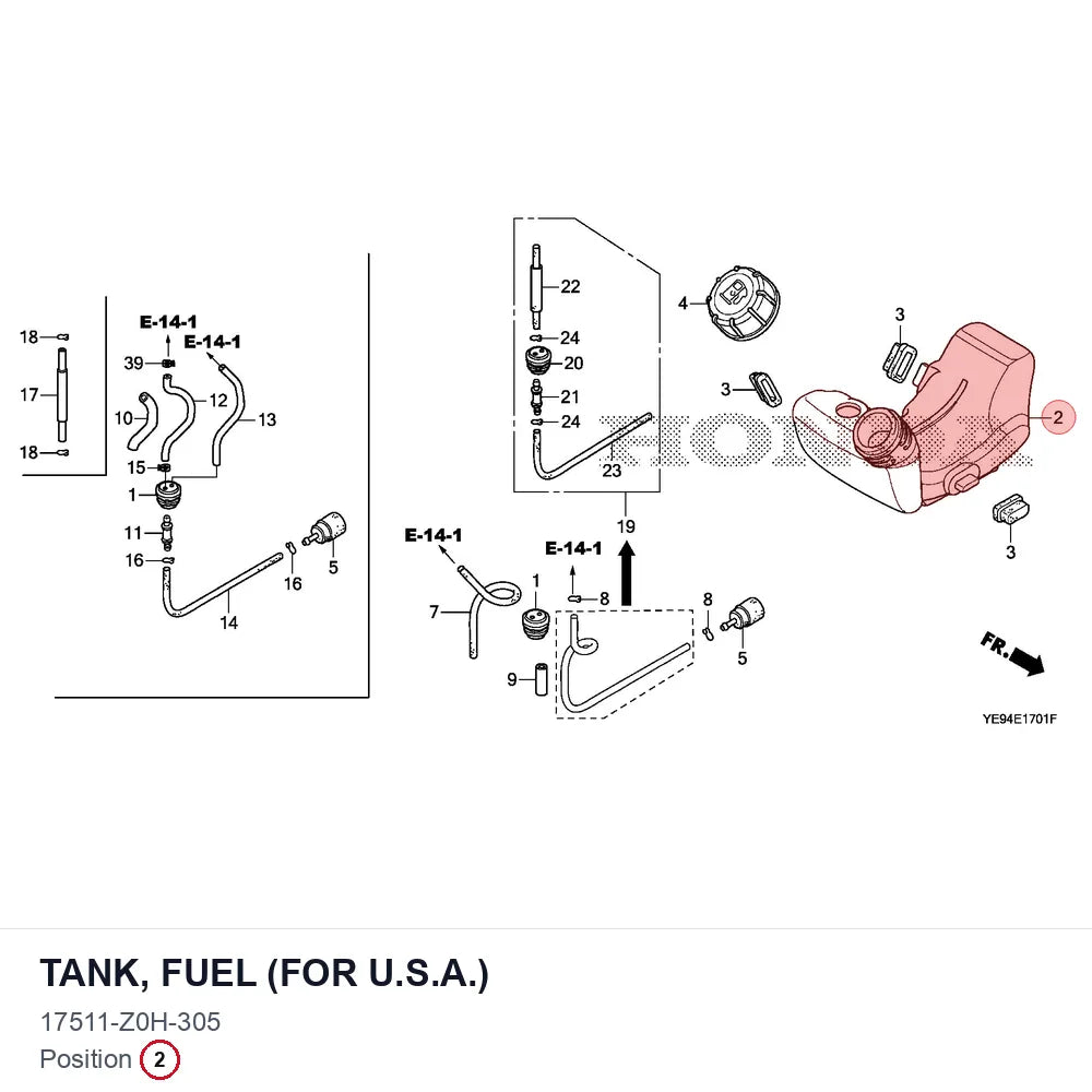 TANK, FUEL (FOR U.S.A.)