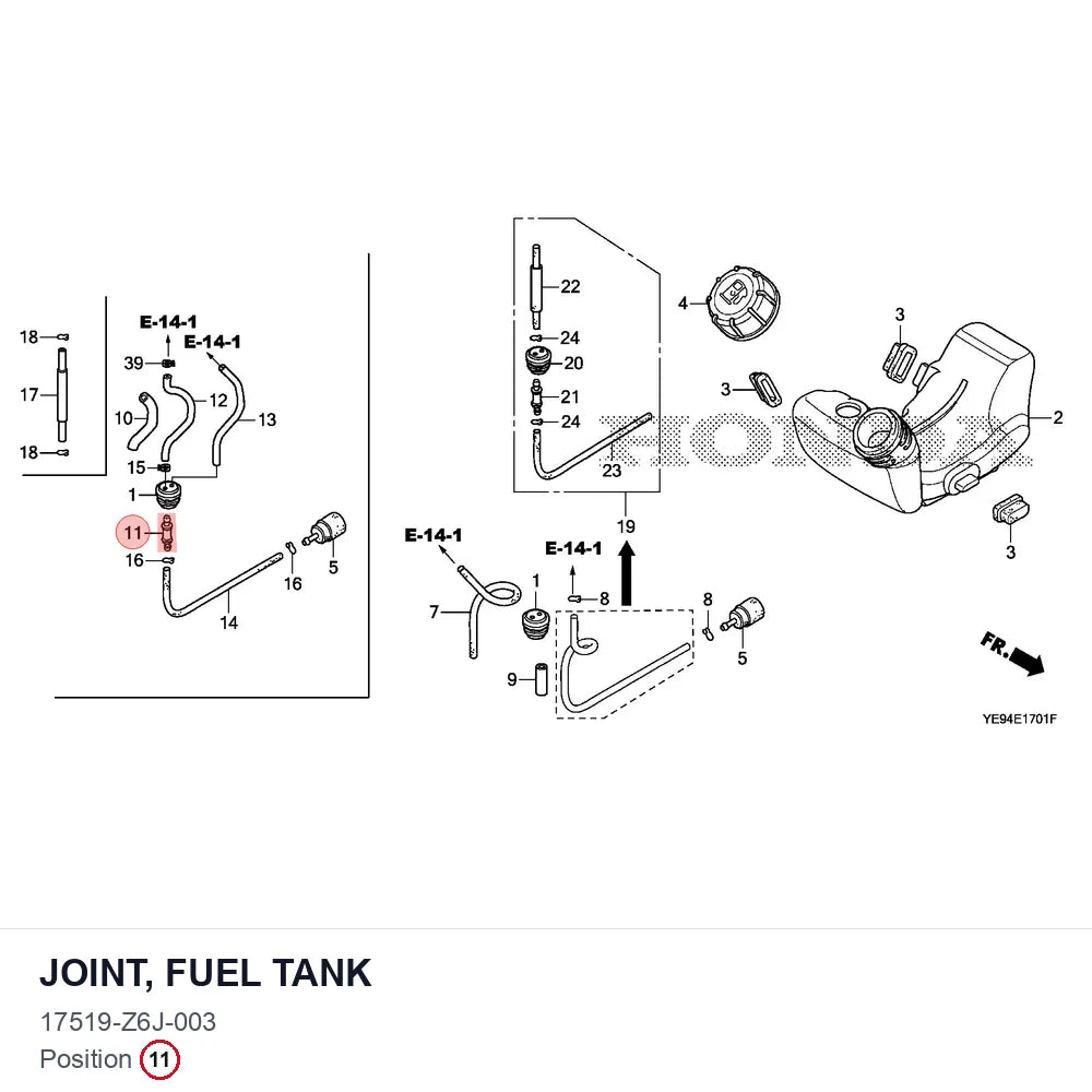 JOINT, FUEL TANK