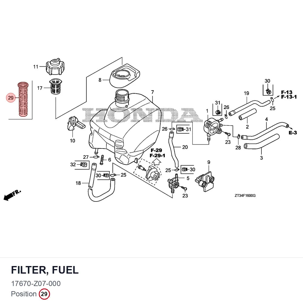 FILTER, FUEL