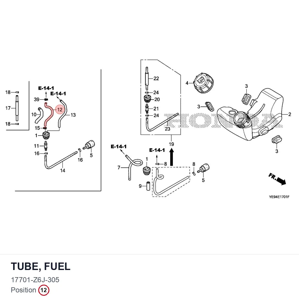 TUBE, FUEL