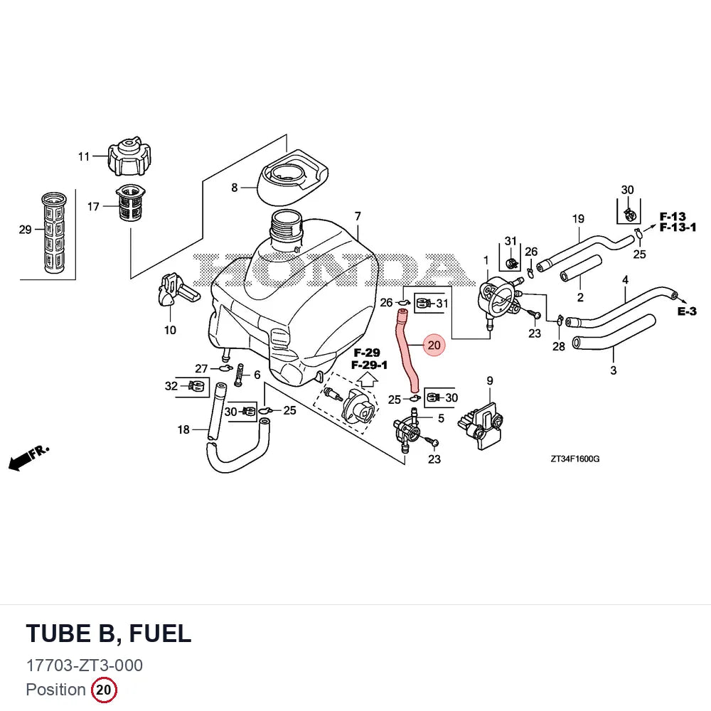 TUBE B, FUEL