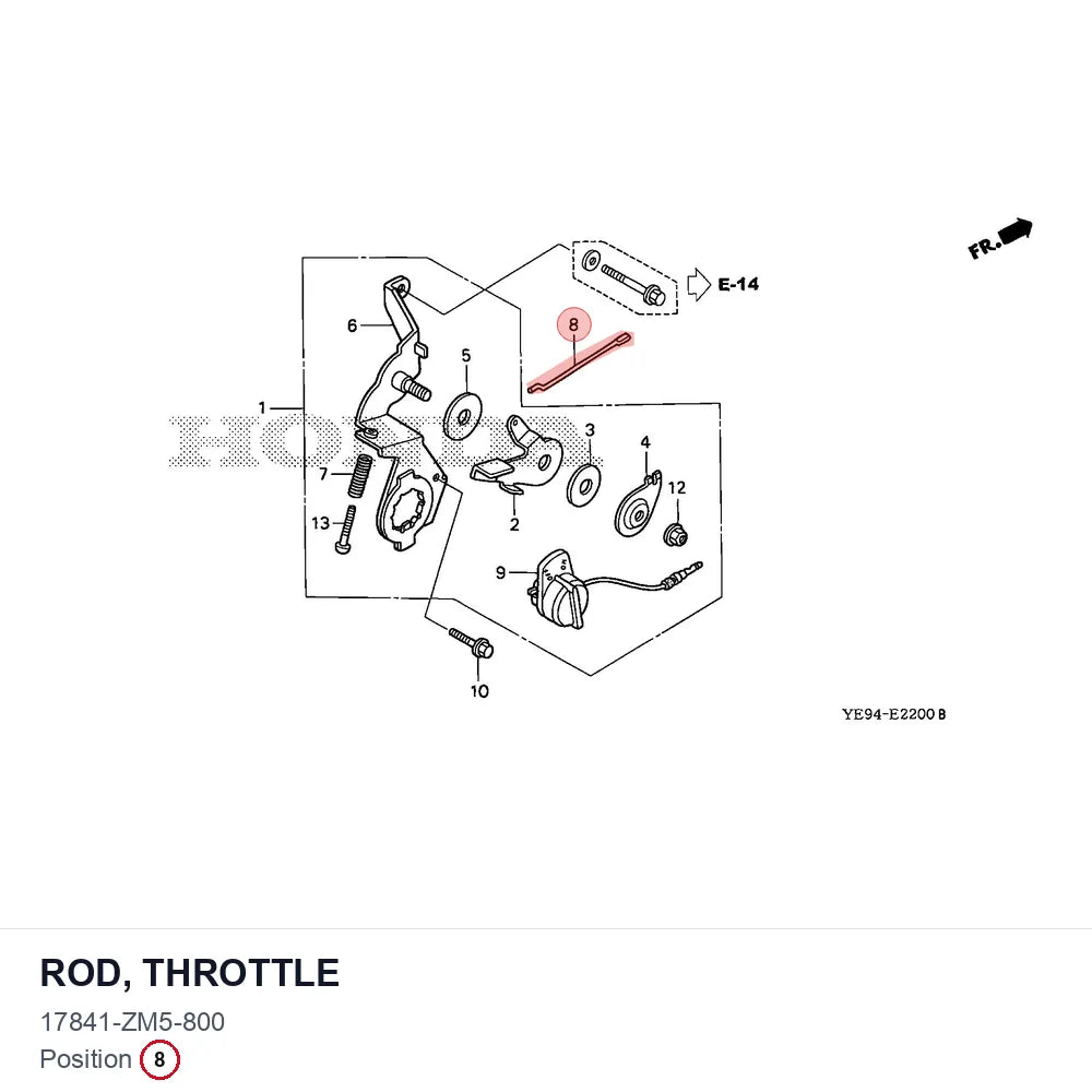 ROD, THROTTLE