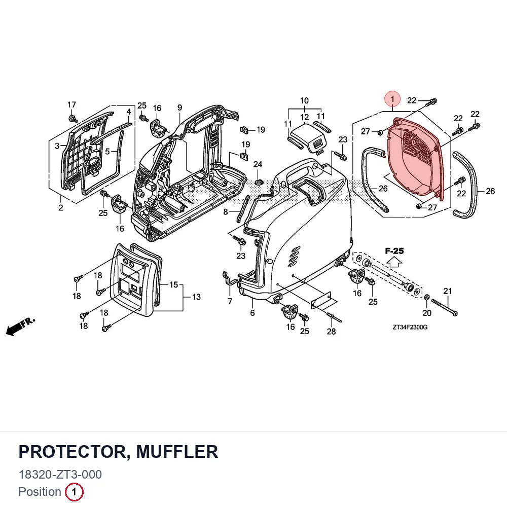 PROTECTOR, MUFFLER