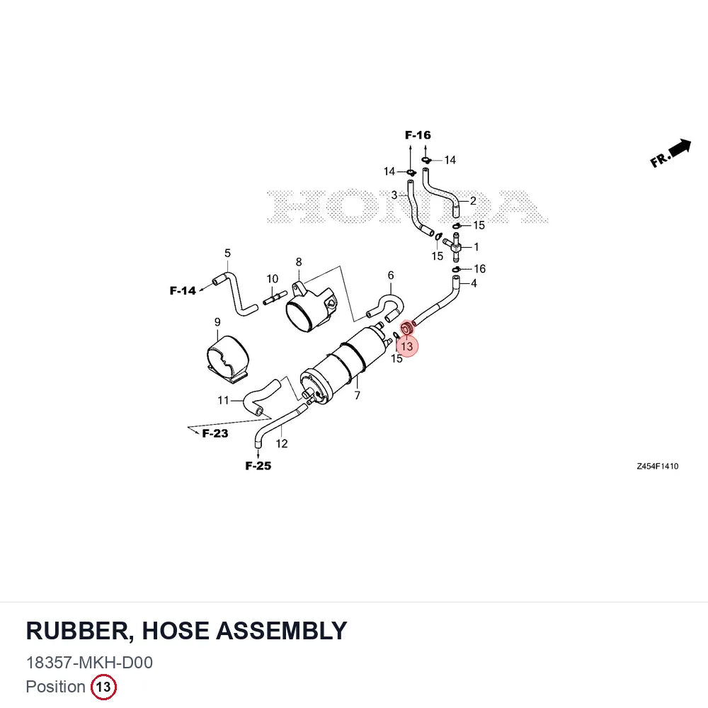 Rubber, hose assembly