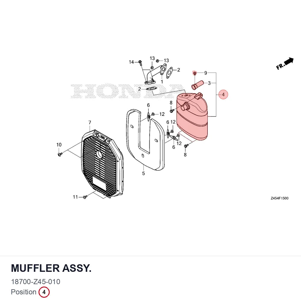 MUFFLER ASSY.