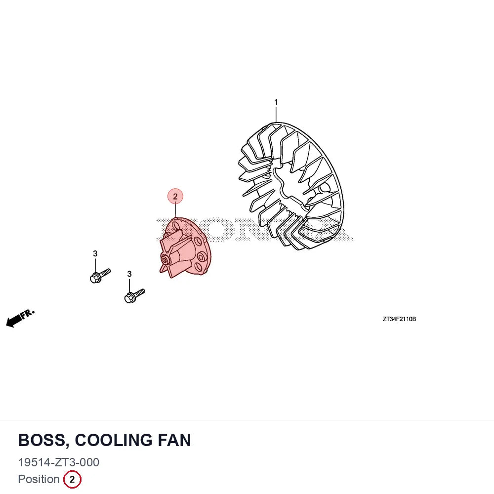 BOSS, COOLING FAN