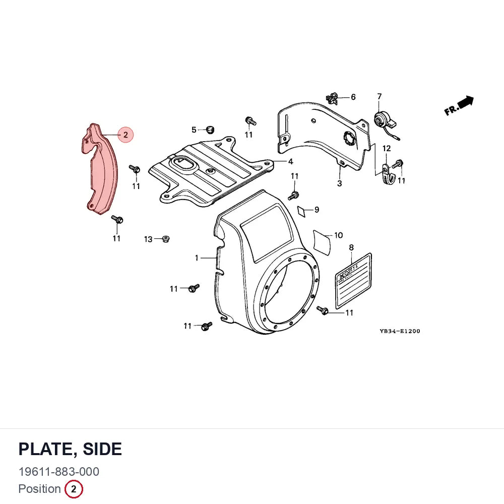 PLATE, SIDE