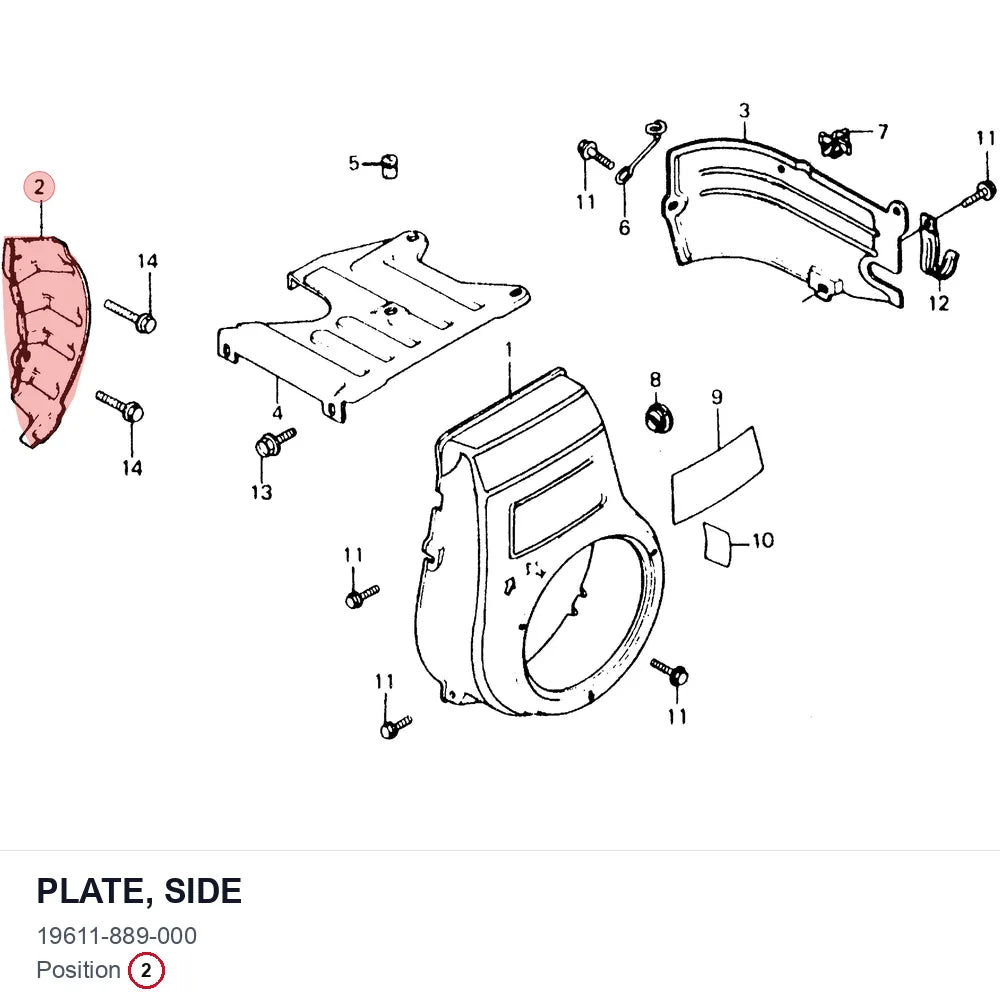 PLATE, SIDE