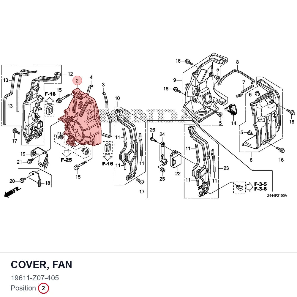 COVER, FAN