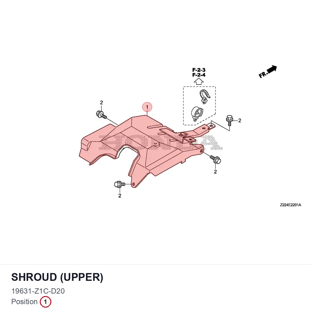 SHROUD (UPPER)
