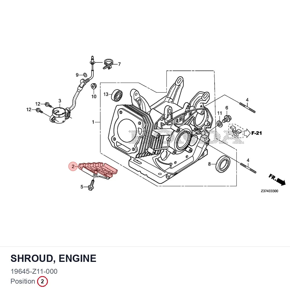 SHROUD, ENGINE
