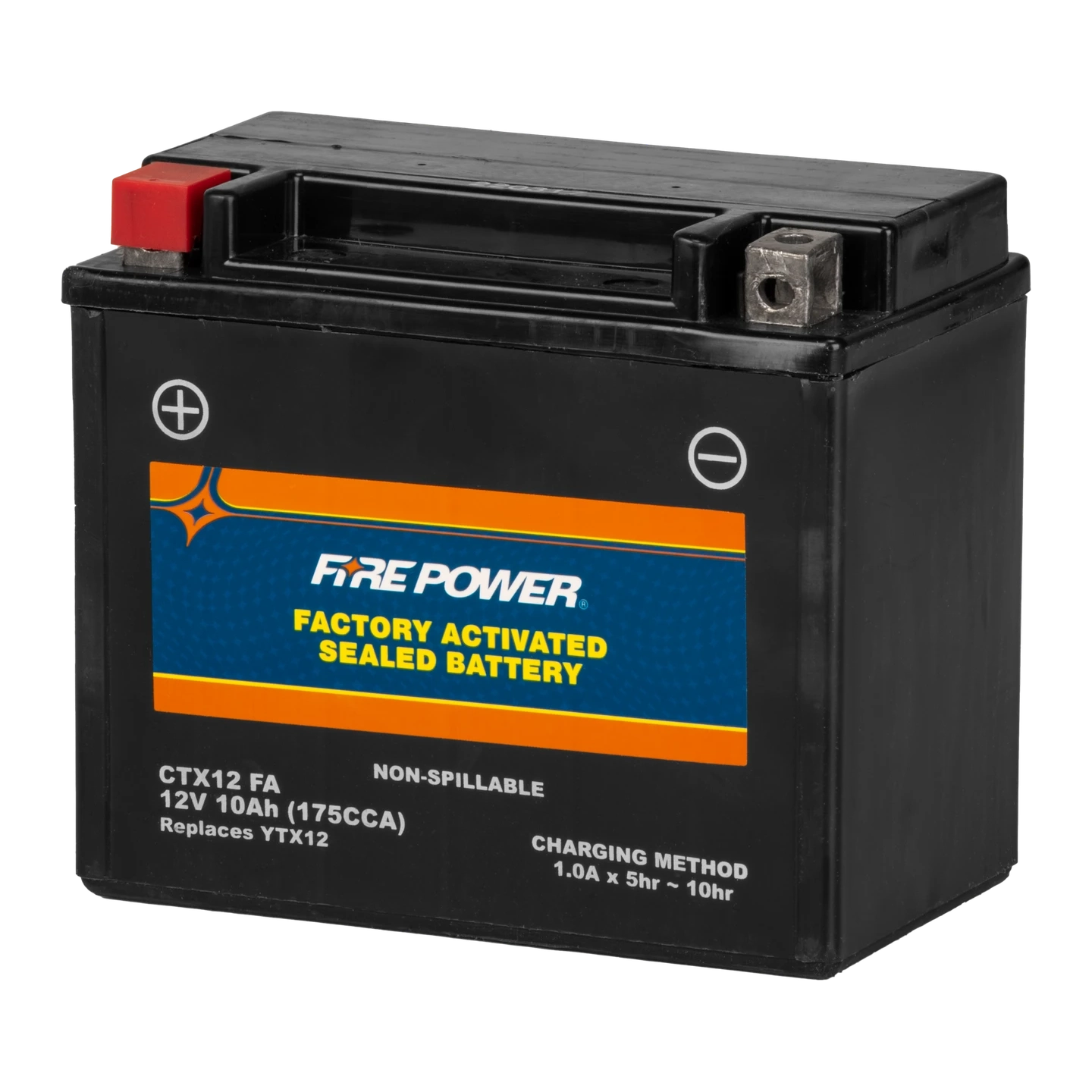 Fire Power Factory Activated Sealed Battery CTX12-BS