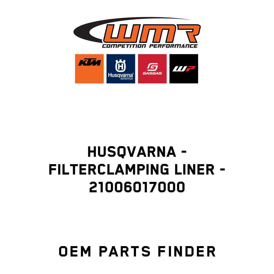 Filterclamping liner